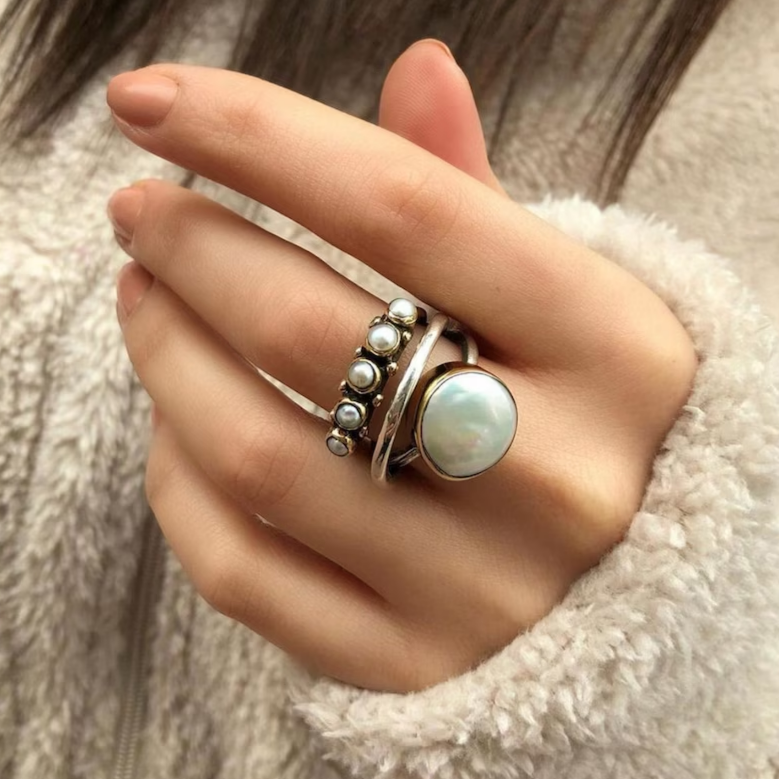 Vintage Moonstone Ring