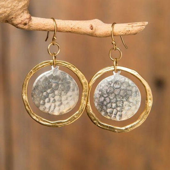 Vintage Rounded Earrings