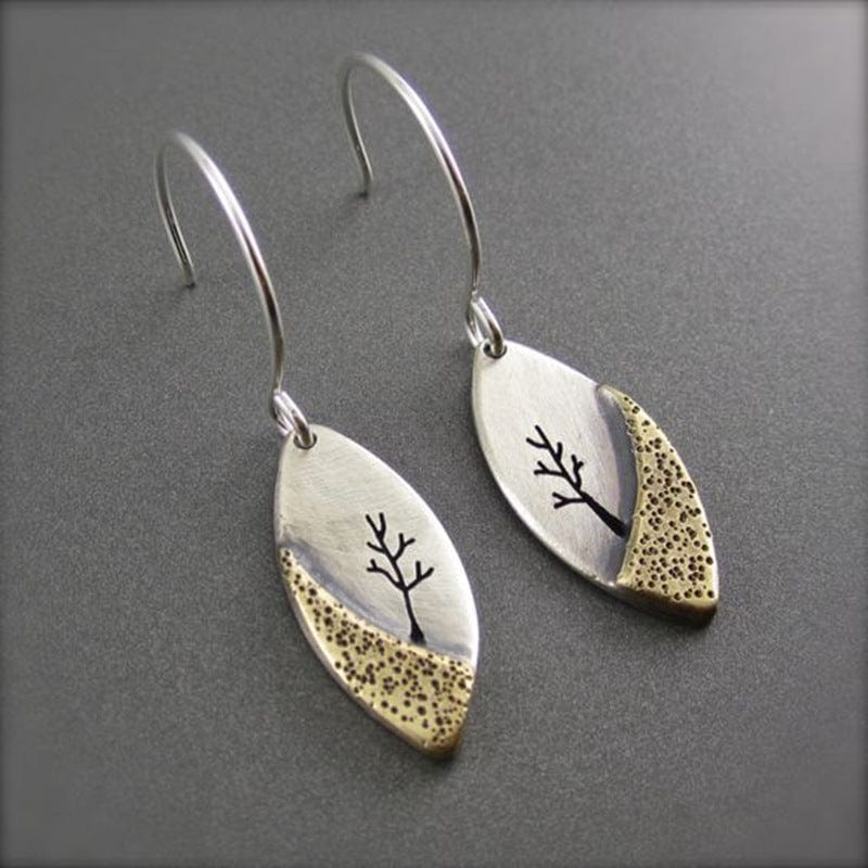 Vintage Lonesome Tree Earrings