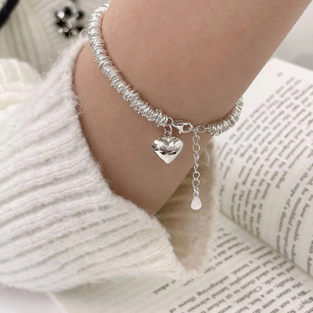 Elegant Heart Bracelet