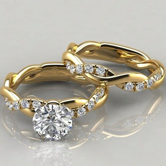 Vintage Couple Ring Set