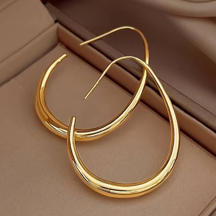 Stainless Steel Hoop Earrings
