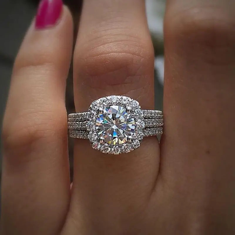 Bright Layered Ring