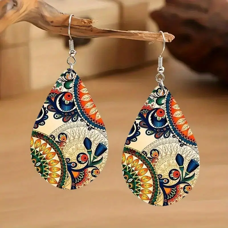 Colourful Drop Earrings