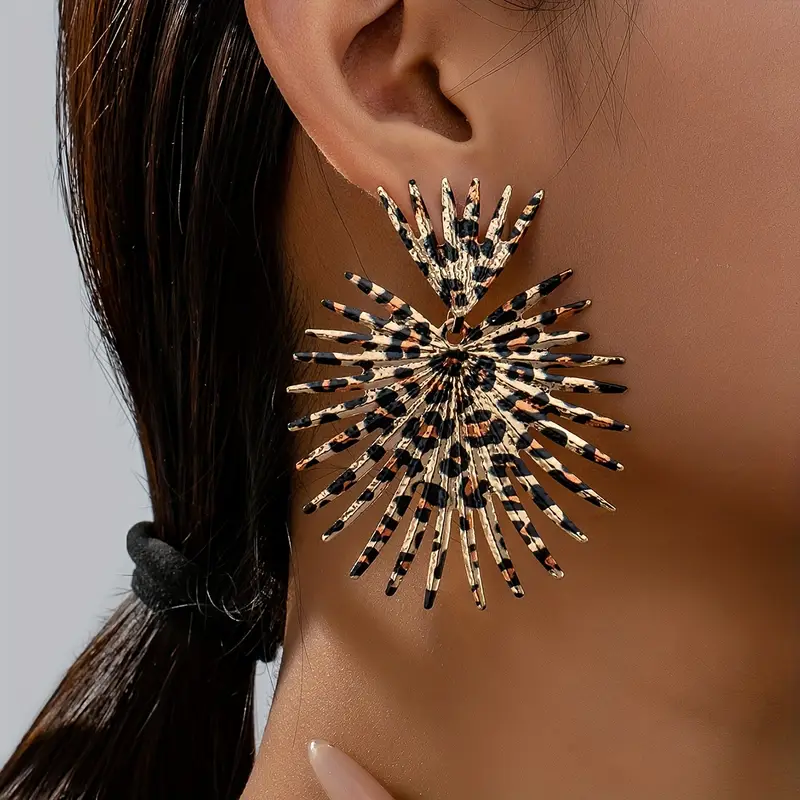 Black Spine Earrings