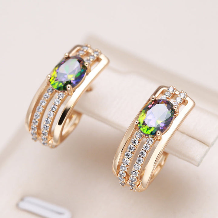 Handcrafted Sapphire Earrings