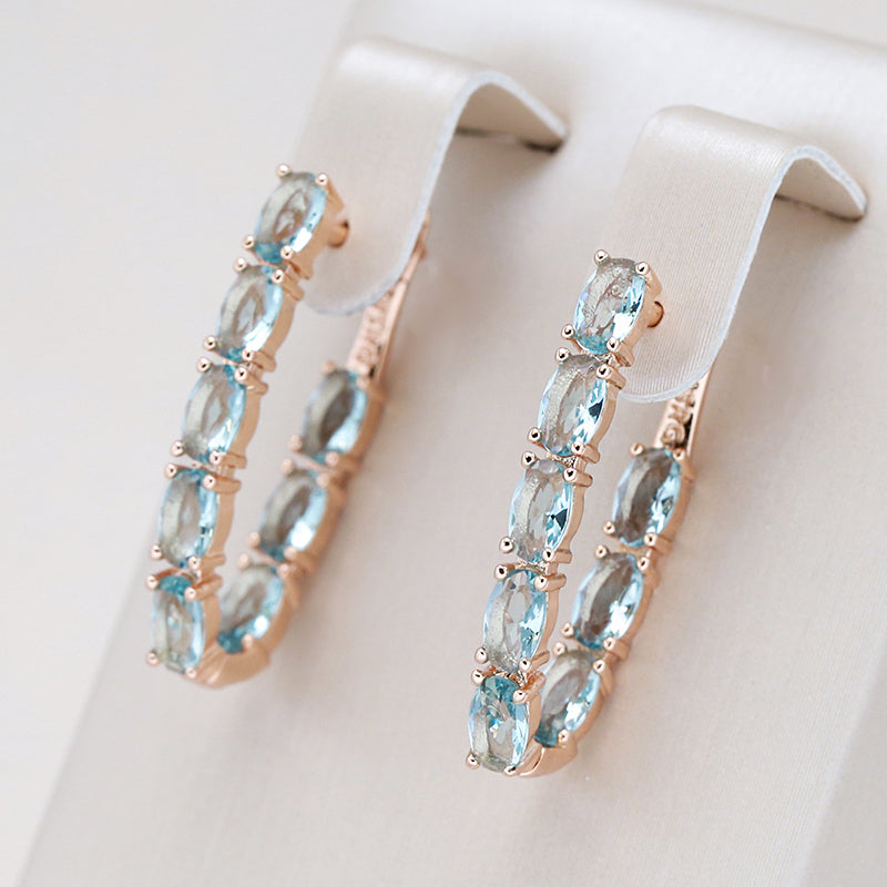 Aquamarine Earrings