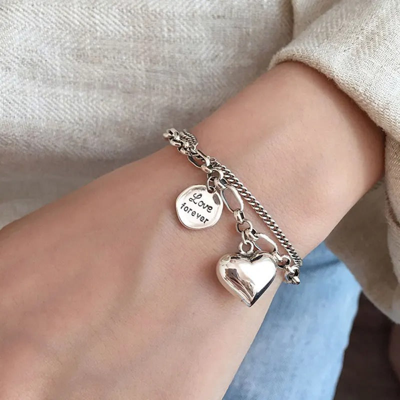 Timeless Heart Bracelet